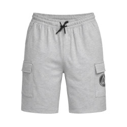 Short cargo homme en french terry avec imprimé sur poche Mark