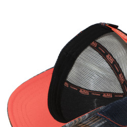 Casquette baseball  à carreaux avec patch Carrreaux09