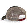 Casquette baseball  à carreaux avec filet et patch Carrreaux10