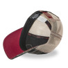 Casquette baseball  à carreaux avec filet et patch Carrreaux10