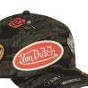 Casquette baseball effet usé avec patch Kamo Tiger
