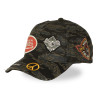 Casquette baseball effet usé avec patch Kamo Tiger