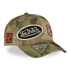 Casquette baseball effet usé avec patch Kamo Forest