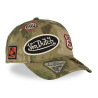Casquette baseball effet usé avec patch Kamo Forest
