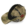 Casquette baseball effet usé avec patch Kamo Forest