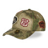 Casquette baseball effet usé avec patch Kamo Forest