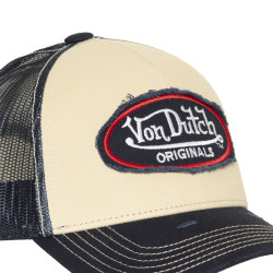 Casquette baseball homme effet usé avec filet Urban2