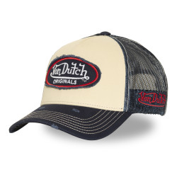 Casquette baseball homme effet usé avec filet Urban2