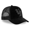 Casquette baseball Velvet avec logo en Strass Royal B
