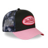 Casquette baseball avec filet imprimé et patch Space