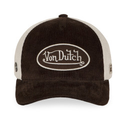 Casquette baseball premium filet en velours côtelé et patch LOFB49