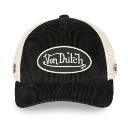 Casquette baseball premium filet en velours côtelé et patch LOFB50