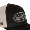 Casquette baseball premium filet en velours côtelé et patch LOFB50