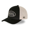 Casquette baseball premium filet en velours côtelé et patch LOFB50