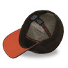 Casquette baseball filet avec print Rubber 3D Log24