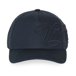 Casquette trucker avec broderie 3D côté Chi Blue
