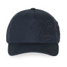 Casquette trucker avec broderie 3D côté Chi Blue