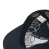 Casquette trucker avec broderie 3D côté Chi Blue