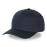 Casquette trucker avec broderie 3D côté Chi Blue