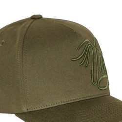 Casquette trucker avec broderie 3D côté Chi Kaki