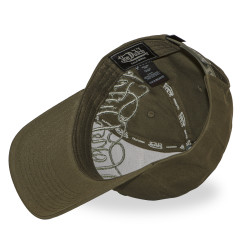 Casquette trucker avec broderie 3D côté Chi Kaki