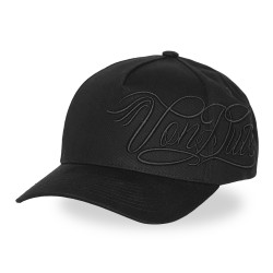 Casquette trucker avec broderie 3D côté Chi Black