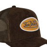 Casquette trucker filet en suédine avec patch Fur Ganache