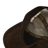 Casquette trucker filet en suédine avec patch Fur Ganache