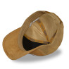 Casquette trucker filet en suédine avec patch Fur Sunflower