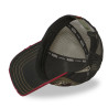 Casquette trucker filet effet usé avec patch et print Patches17