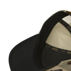Casquette trucker filet avec patch et print Patches19