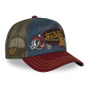 Casquette trucker filet avec patch et print Patches20