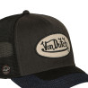 Casquette trucker filet premium avec patch et visière bimatière Shiel