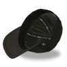 Casquette trucker filet premium avec patch et visière bimatière Shiel