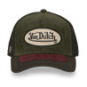 Casquette trucker filet premium avec patch et visière bimatière Shiel