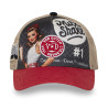 Casquette trucker filet avec print et patch  Subl Pinup Milk