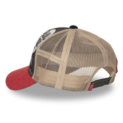 Casquette trucker filet avec print et patch  Subl Pinup Milk