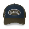 Casquette trucker avec filet effet usé avec filet et patch Used14