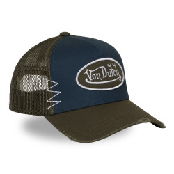 Casquette trucker avec filet effet usé avec filet et patch Used14