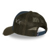 Casquette trucker avec filet effet usé avec filet et patch Used14