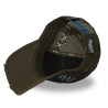 Casquette trucker avec filet effet usé avec filet et patch Used14