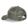 Casquette trucker avec filet effet usé avec filet et patch Used15