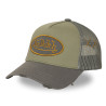 Casquette trucker avec filet effet usé avec filet et patch Used15