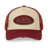 Casquette trucker avec filet effet usé avec filet et patch Used16