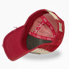 Casquette trucker avec filet effet usé avec filet et patch Used16