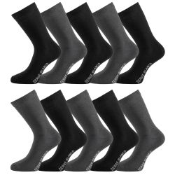 Lot de 10 paires de chaussettes de ville Serge Blanco