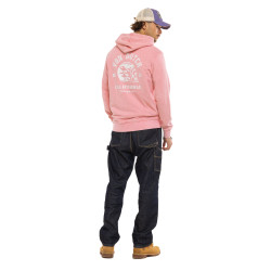 Sweat à capuche homme en french terry acid wash Mattia