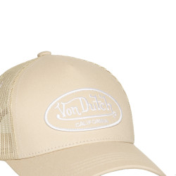 Casquette baseball avec filet en twill et broderie LOF
