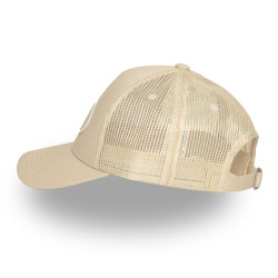 Casquette baseball avec filet en twill et broderie LOF