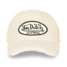 Casquette baseball avec filet adulte en sherpa Sherpa Cream